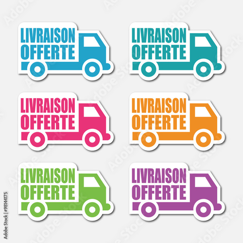 Logo livraison offerte.