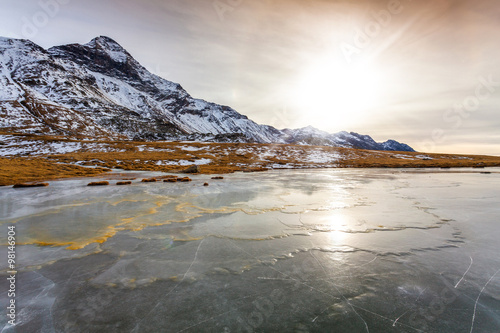 Valmalenco (IT) - Frozen lake