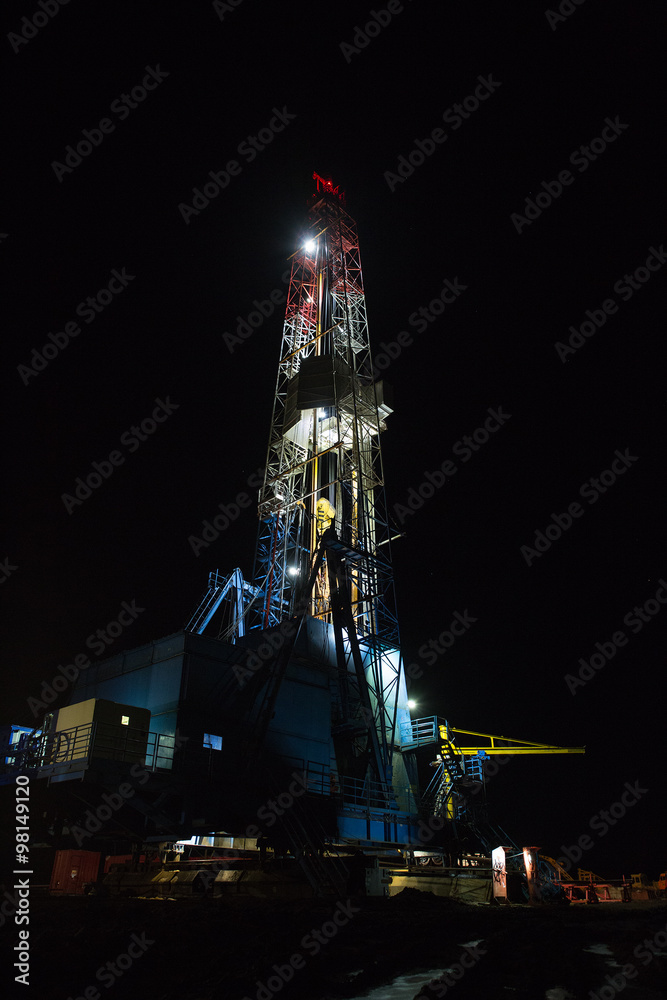 Obraz premium Буровая, rig