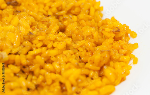 delicious spanish rice on plate