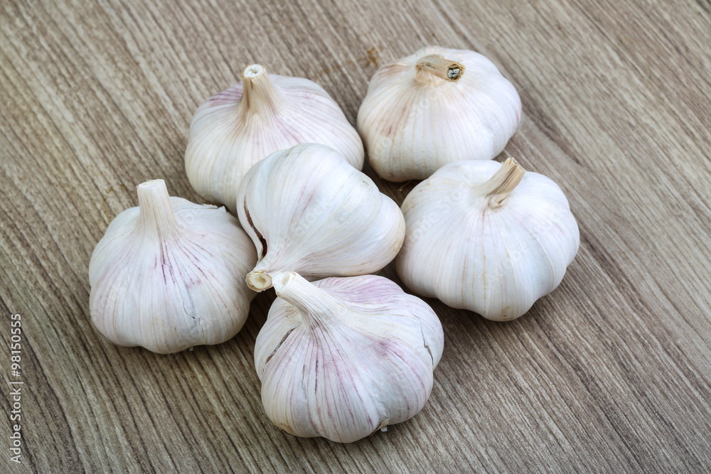 Garlic heap Garlic heap