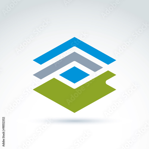 Abstract geometric figure, ...