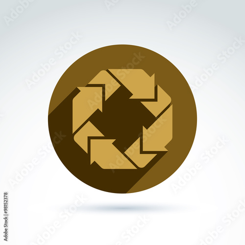 Abstract symbol, vector gra...