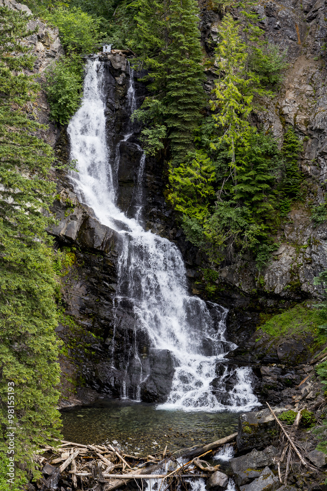 Fototapeta premium Waterfalls in EC Manning Park, British Columbia