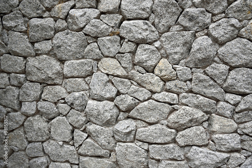 Natural grey stone wall texture