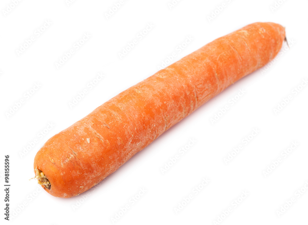 carrot isolated on a white background