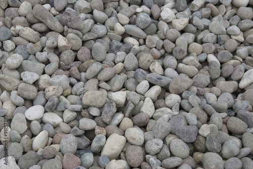 pile of grey building little gravel stones