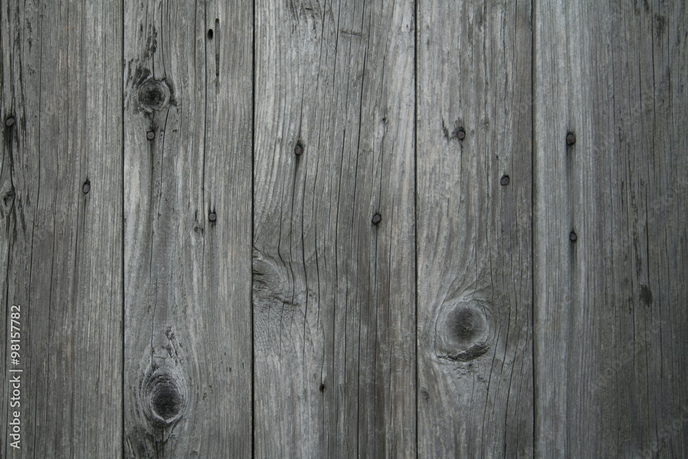 Rustic wooden texture background - grey wall