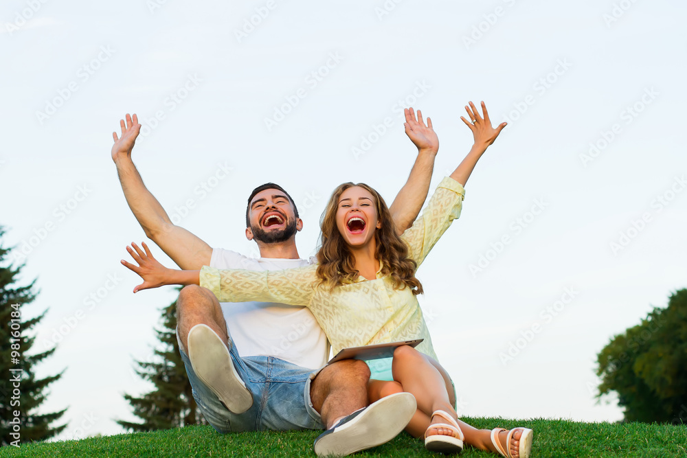 Lovers won the jackpot.