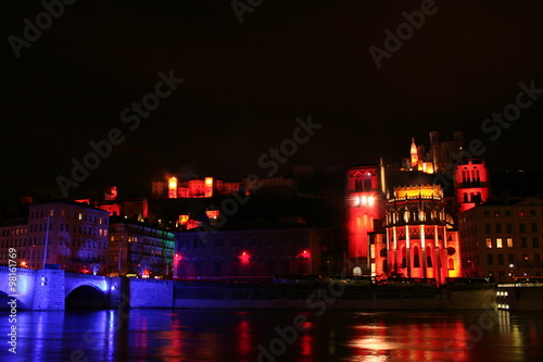Paysage urbain sur Lyon