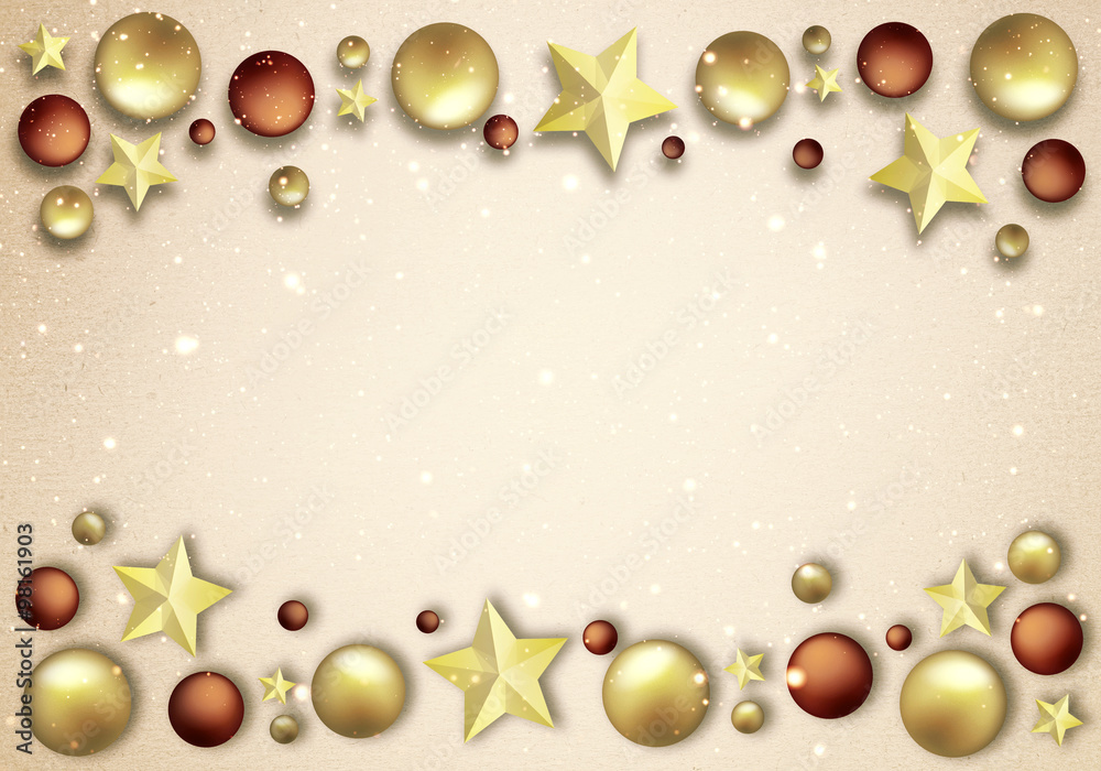 Christmas and happy new year 2016, paper texture background