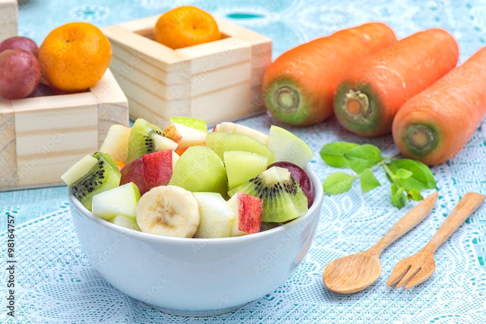 Mixed of fruits salad for healthy Mixed of fruits salad for healthy