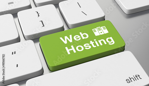 Canvastavla Web hosting text on keyboard button