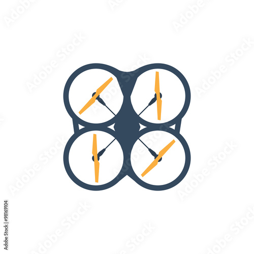 Quadrocopter illustration