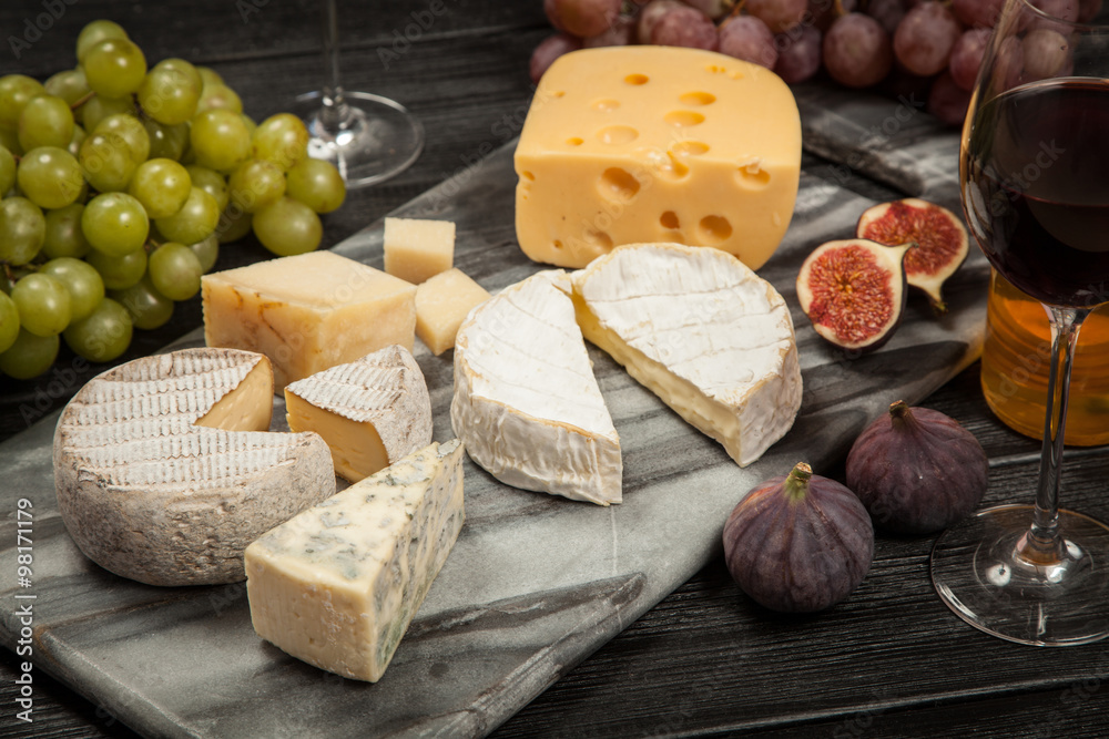 Wine and cheese Wine and cheese