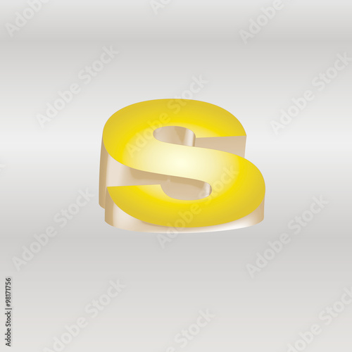S Keil Gold weiss