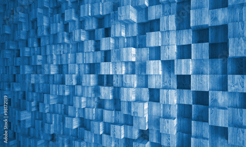 wood geometric background
