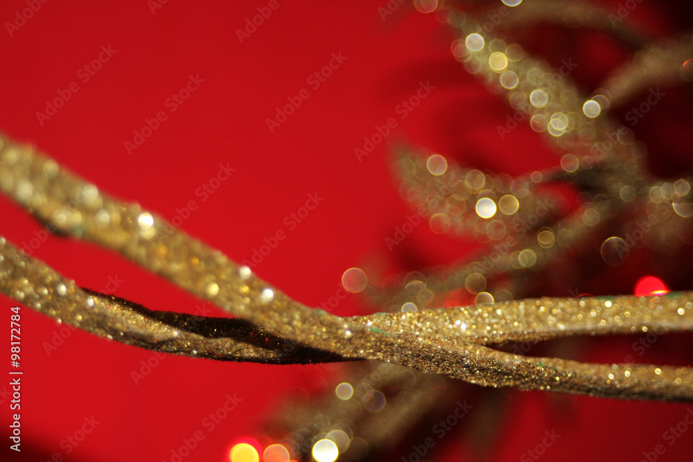 Red gold chrismas background Red gold chrismas background