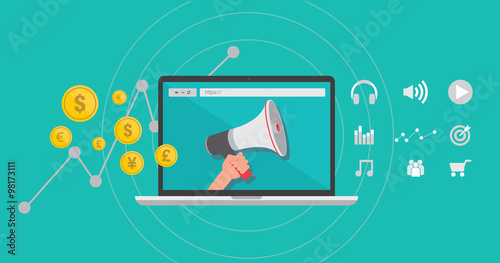 inbound marketing concept