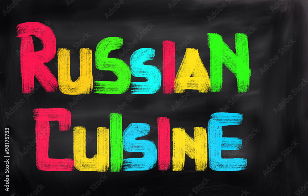 Russian Food Concept