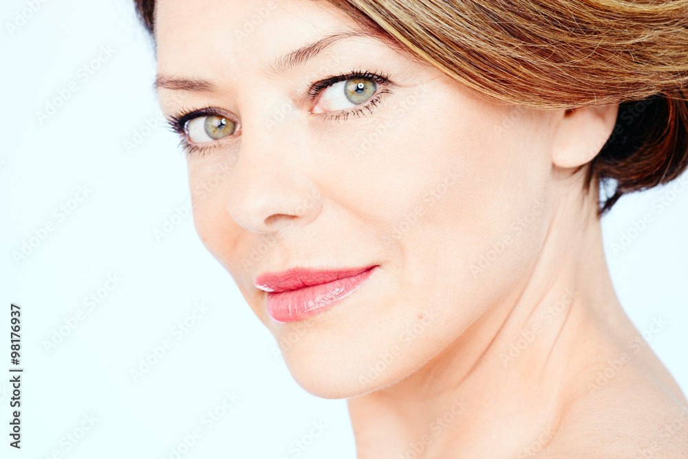 Mature woman portrait