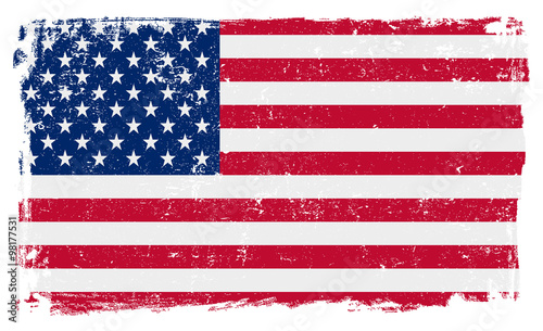 USA Flag in Vector Format