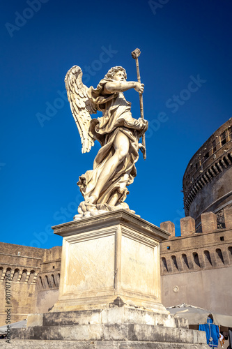 Angel castle with the Angel bridge