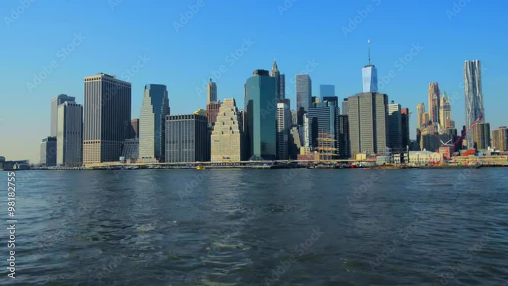 New York City Skyline Manhattan NYC. United States of America New York City Skyline Manhattan NYC. United States of America