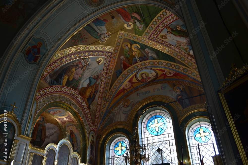 Obraz premium Mosaic in Christian church