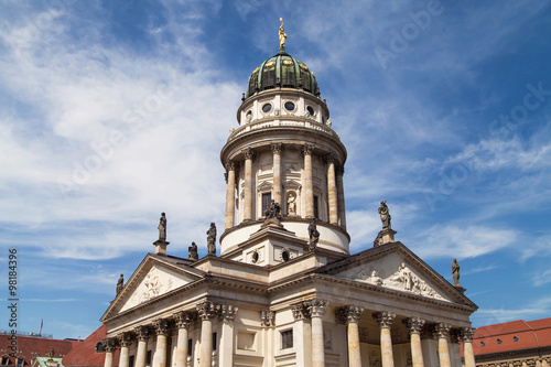 Domed tower of the French Cathedral photo