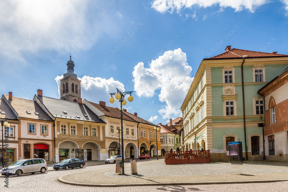Palacky Square With Old Buildings-Kutna Hora