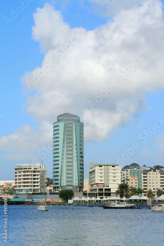Seaside city. Fort-de-France, Martinique
