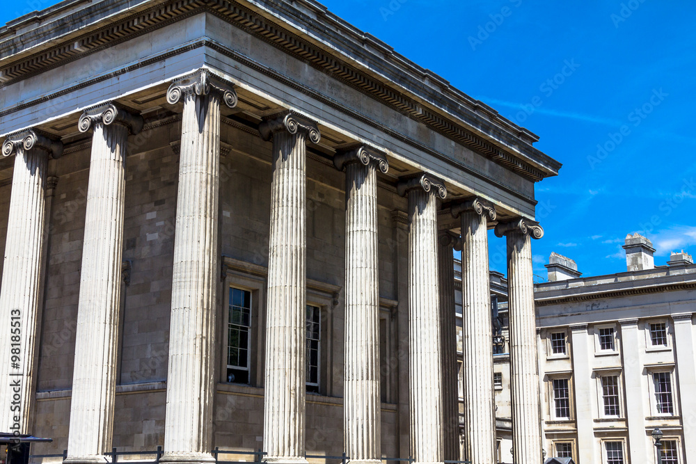 The right wing of the British Museum The right wing of the British Museum