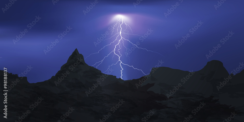 Montagne Orage