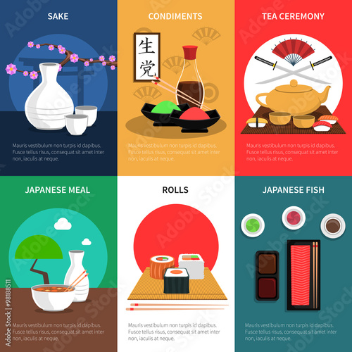 Sushi Mini Poster Set