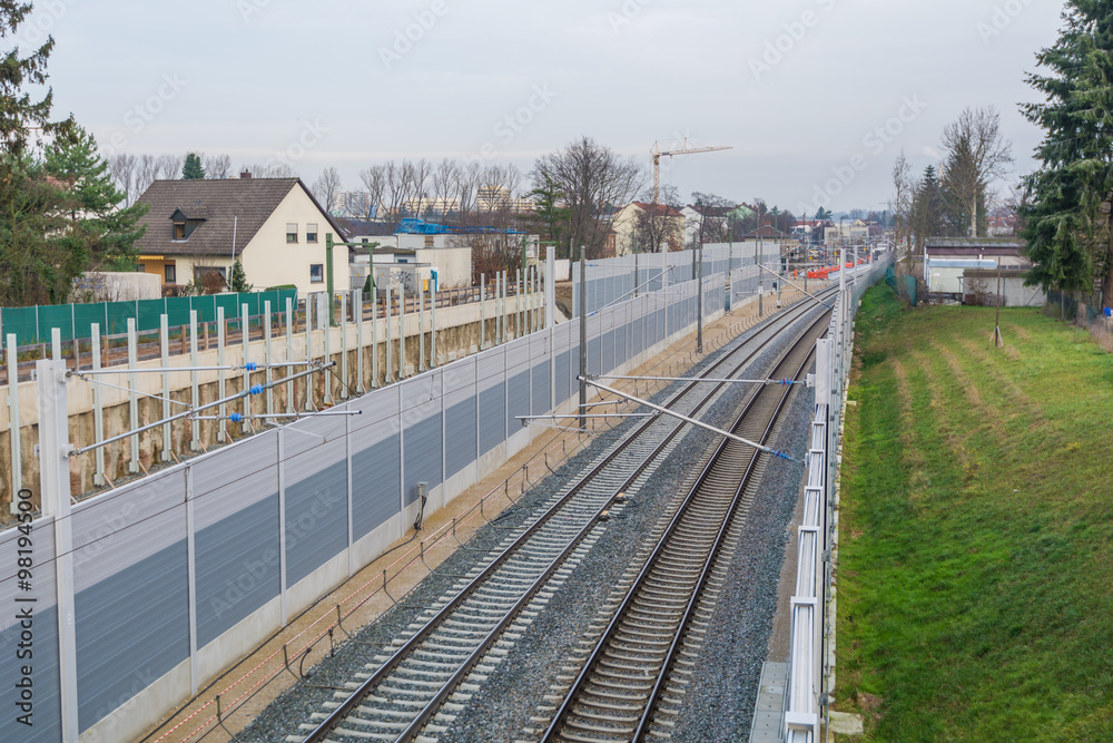Vierspuriger Gleisausbau Bahnstrecke Nürnberg-Erlangen