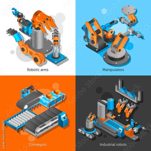 Industrial robot set