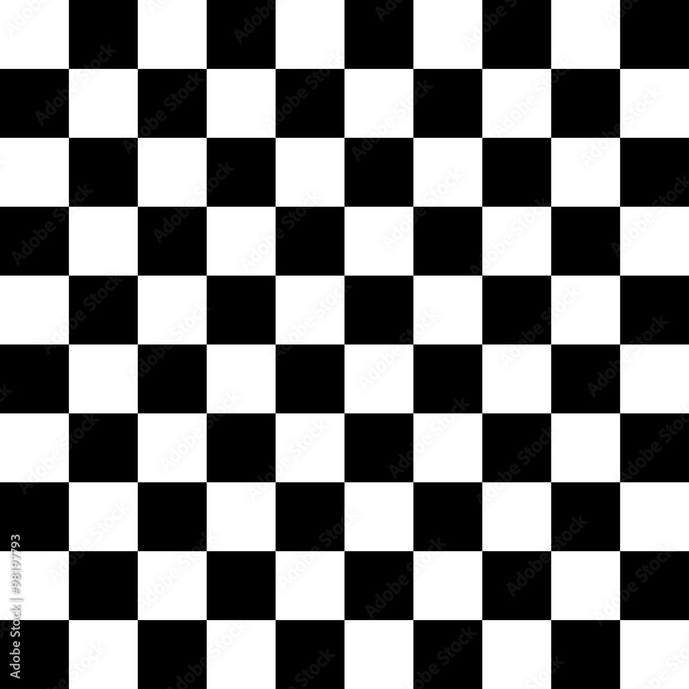 Fototapeta premium Black and white grid