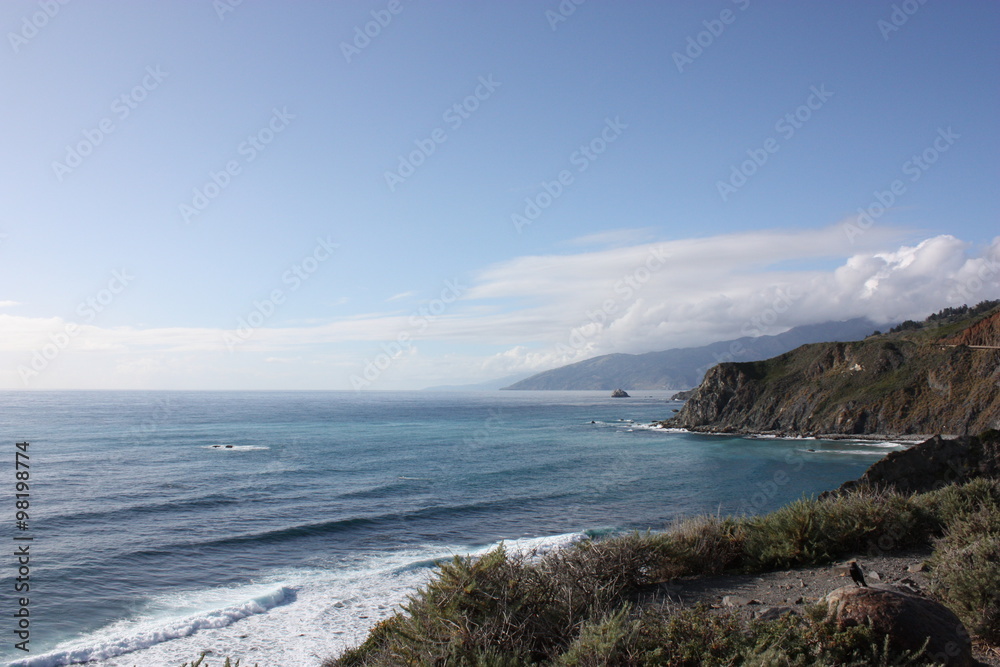 The Big Sur California coastline, USA 