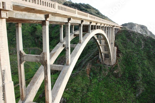 Bixby Creek Bridge in Big Sur California, USA
 photo