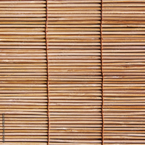 Bamboo mat or curtain background