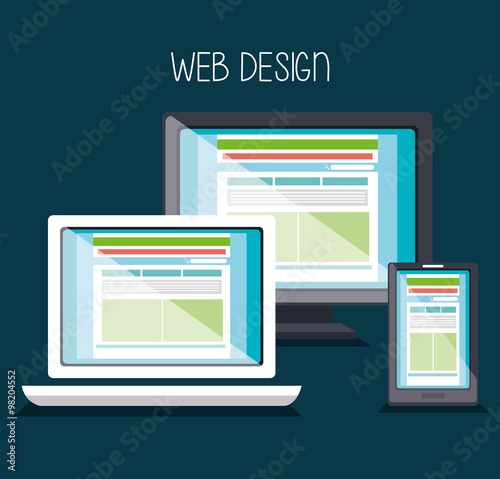 Web design development 