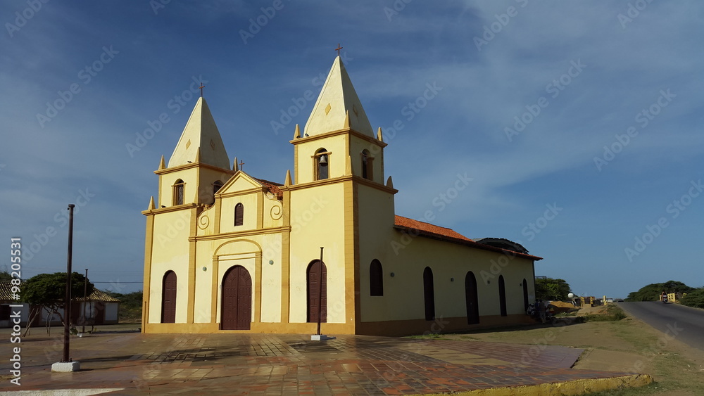 Antique church colonial spanish