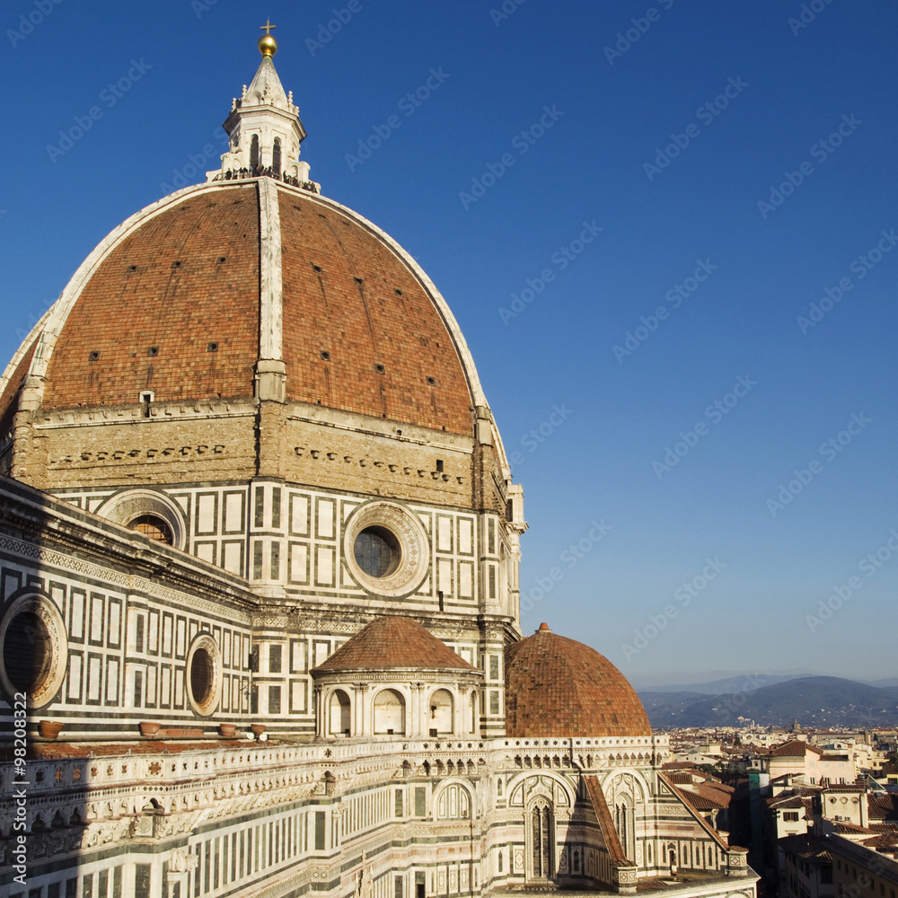 The dome of Cathedral of Saint Mary of the Flowers, Florence