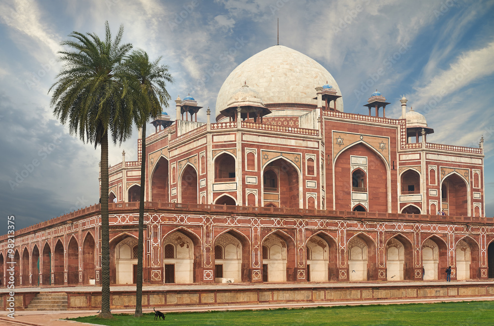 Humayun Tomb New Delhi, India.