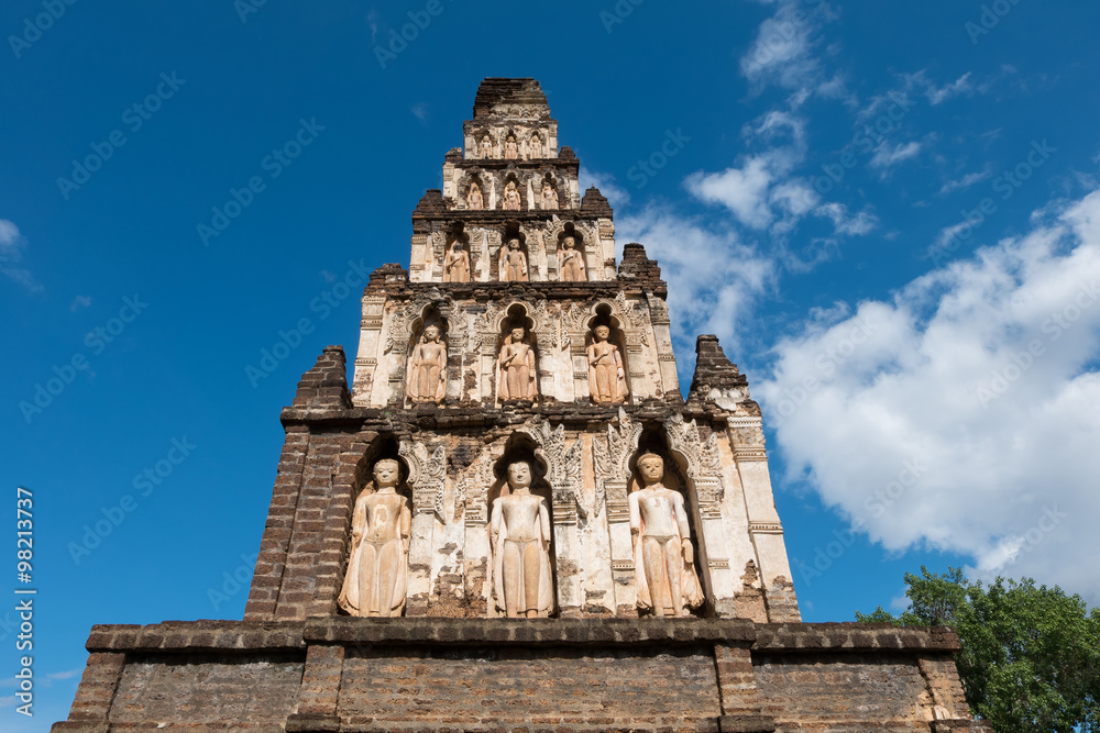 Wat Cham Thewi is Thai temple in Lamphun, Thailand