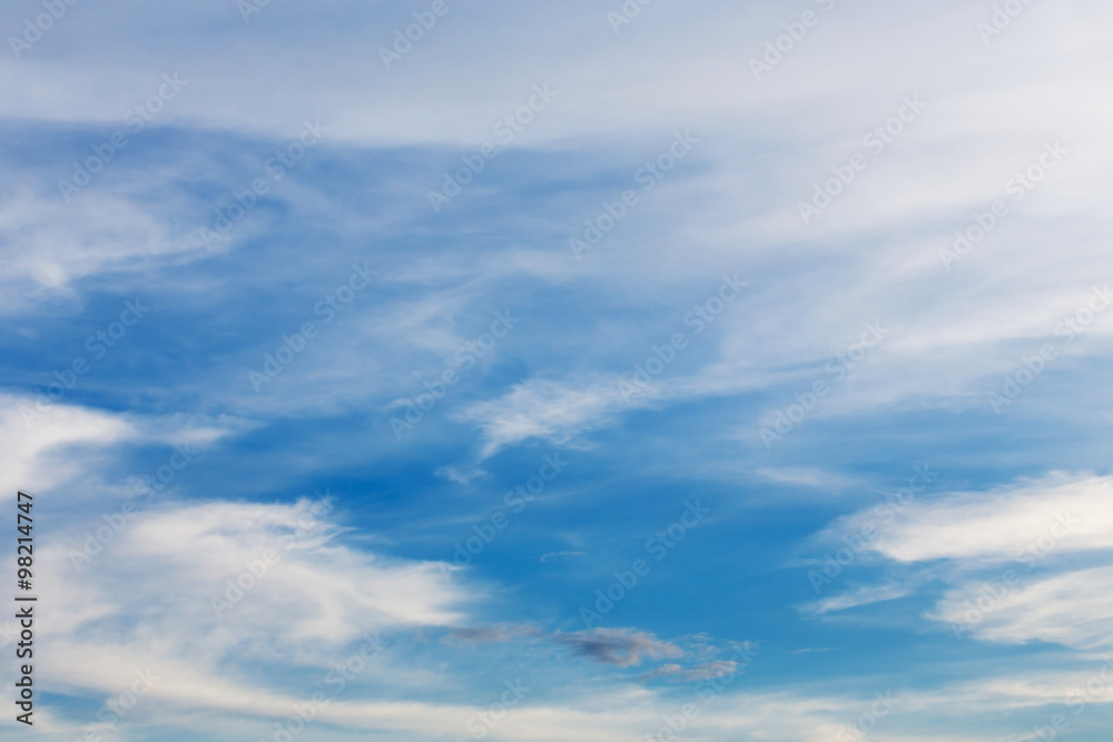 Obraz premium blue sky and white cloud, cloudy sky background