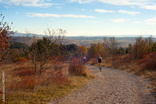 Mountain Bike cyclist