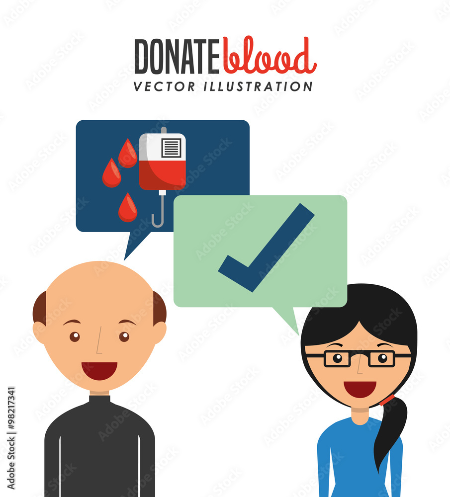 donate blood design 