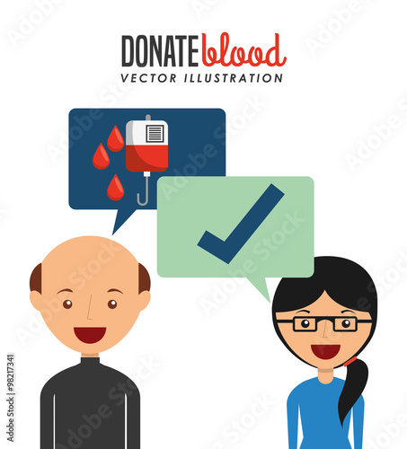 donate blood design 